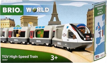Деревянная железная дорога Brio World - Высокоскоростной пассажирский поезд - Брио 36087