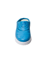 Сабо женские AMPAR GERA кожаные с анатомической стелькой, голубой, 41