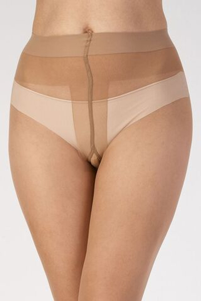 Матовые колготки из наномикрофибры (Размер: XL) (Цвет: телесный)