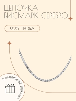 Серебряная цепочка Бисмарк
