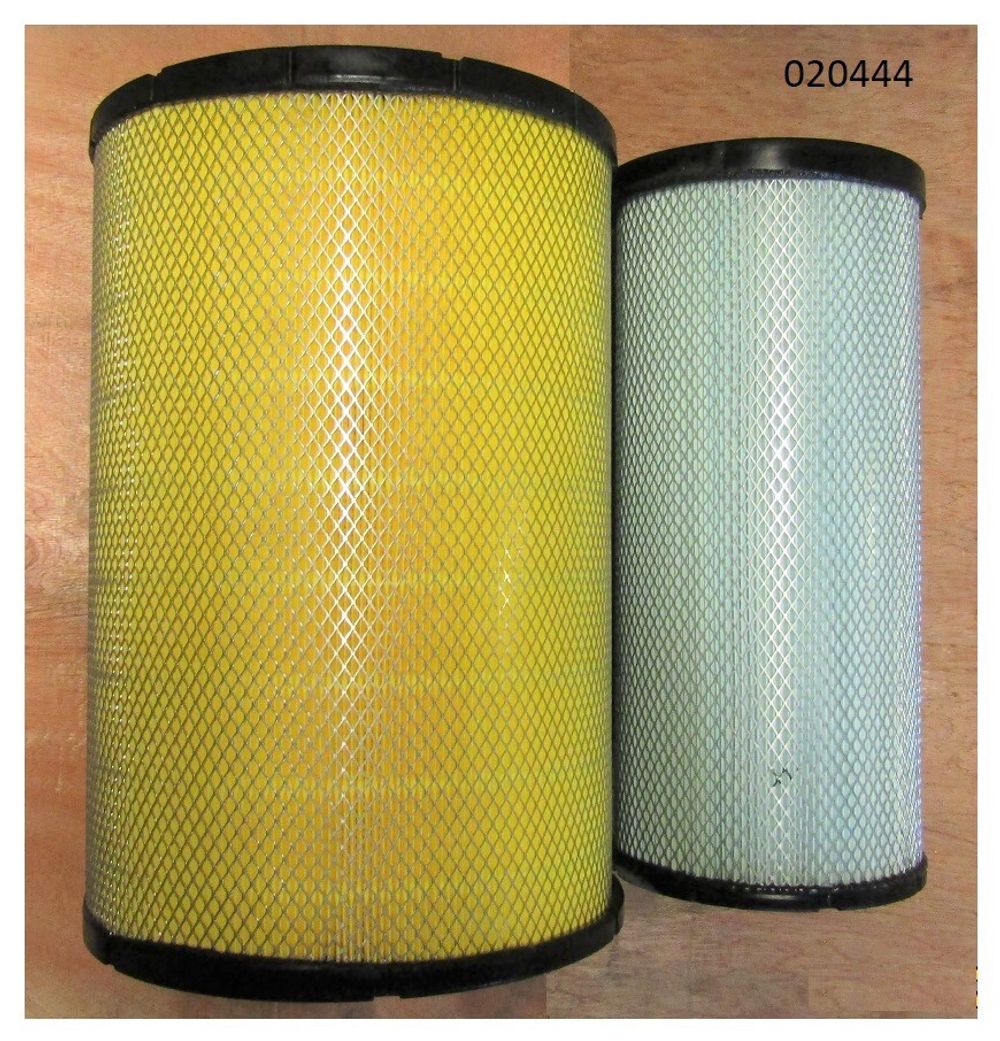 Фильтр воздушный двойной цилиндрический (глухой торец) TDW 562,682 12VTE (Ф1-315х210 х480/Ф2-200х157х445) /Air filter