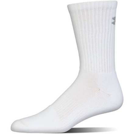 Теннисные носки Under Armour Charged Cotton 2 Crew Jr 6P - белый