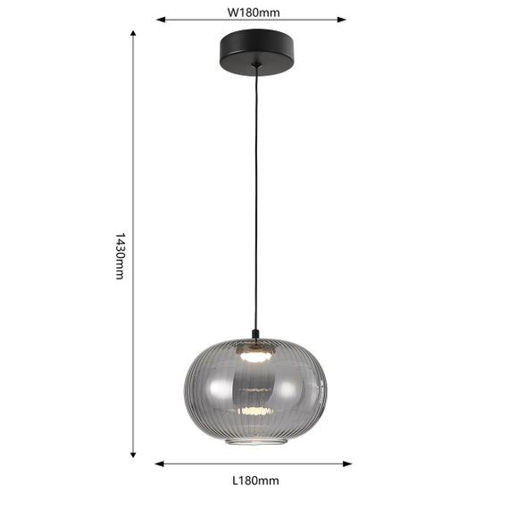 Подвесной светодиодный светильник Favourite Cattivo 4452-1P