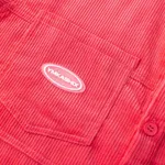 Рубашка Ymkashix Velvet Button багровая