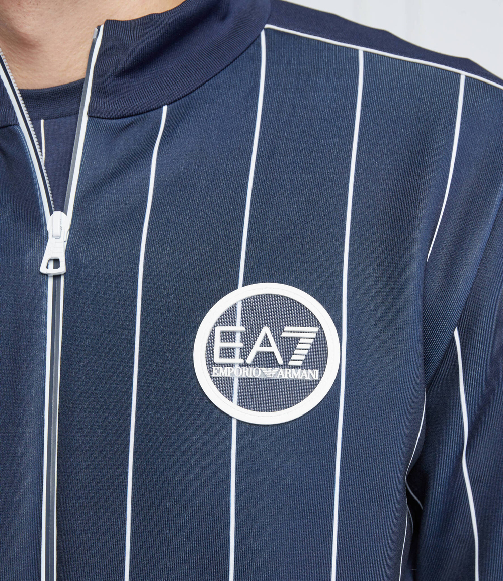 Худи EA7 - темно-синий(3LPM22 PJEJZ)