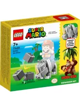 Конструктор Super Mario 71420 Носорог Рэмби