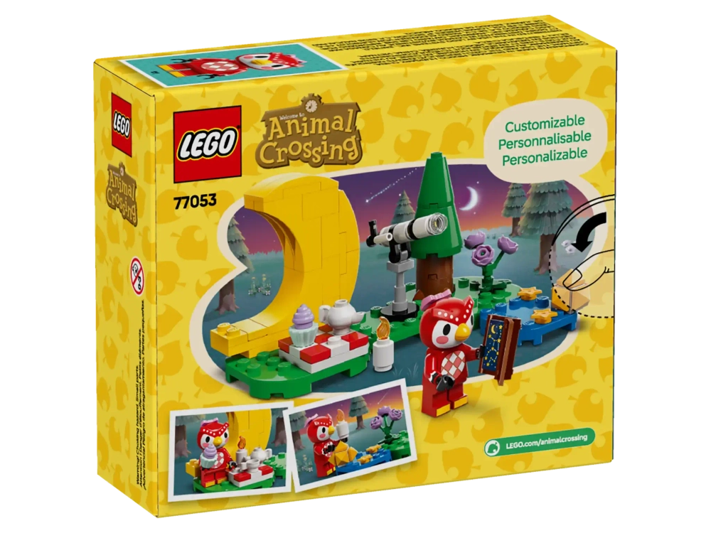 Конструктор LEGO Animal Crossing 77053 Любуемся звездами вместе с Селестой