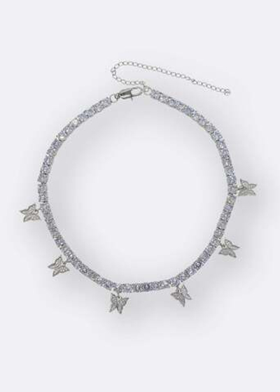 Butterfly Crystal Колье-чокер