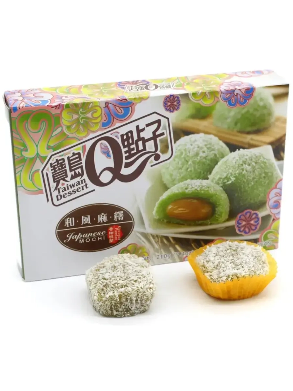 Моти Q-idea кокос с панданом Royal Family, 210 г