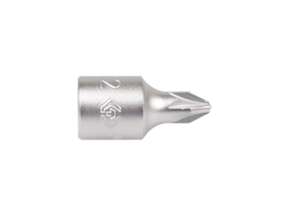 Насадка (бита) торцевая  KING TONY 201801X Pozidriv 1/4” L=25мм PZ2