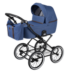 Коляска Noordline Nicole Classic Black 2 в 1 (Blue)