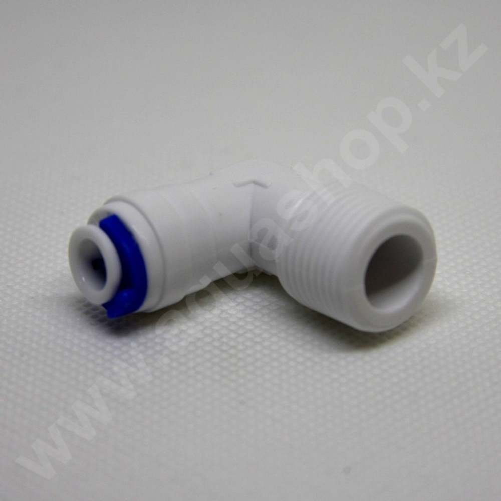 Фитинг QT-10A угловой 1/4"(f) x 3/8"(НР)
