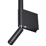 359436 OVER NT24 292 черный Светильник настенный с выключателем IP20 LED 5W+3W 220-240V 3000K 320Лм FERMO