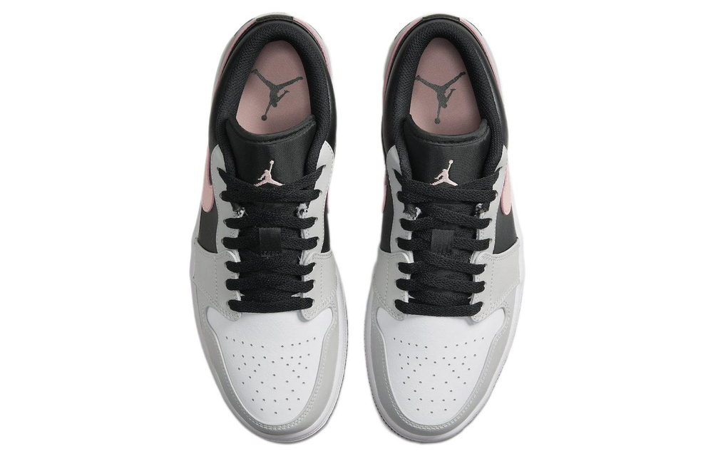 Jordan 1 Low Black Grey Pink