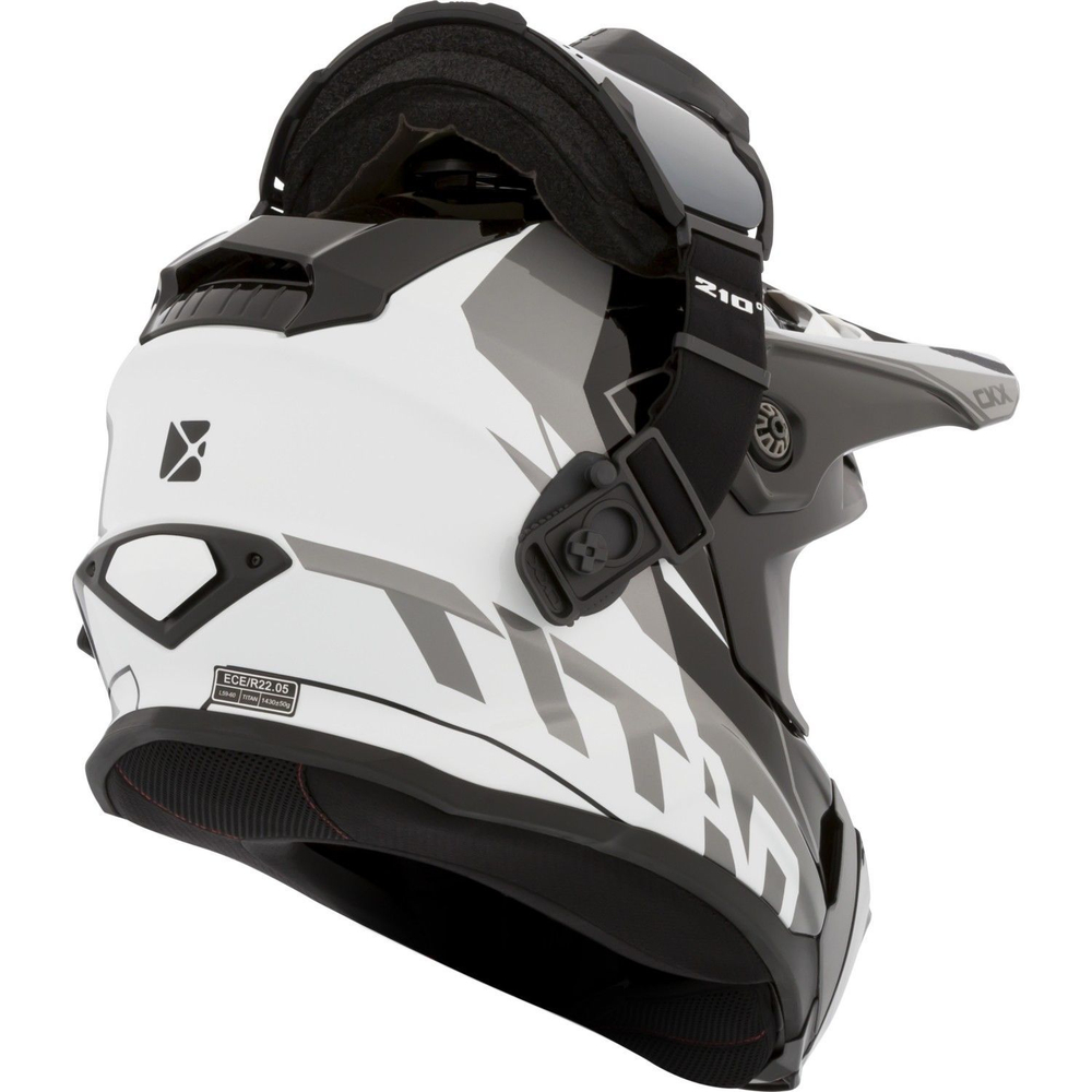 Шлем снегоходный бэккантри CKX TITAN CLIFF с очками CKX 210