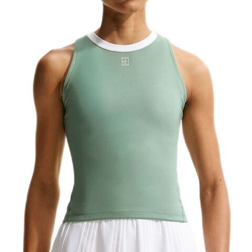Женский топ теннисный Nike Court Advantage Dri-Fit Tennis - steam/white