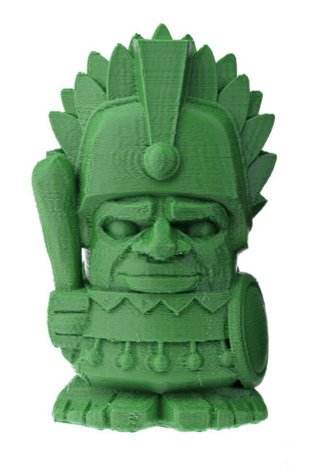 ABS пластик 1,75 для 3D принтера REC зеленый 0,75 кг