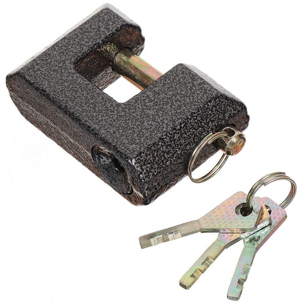 Замок навесной SPE13353A-32 333897, гаражный, 80 мм, прямоугольный