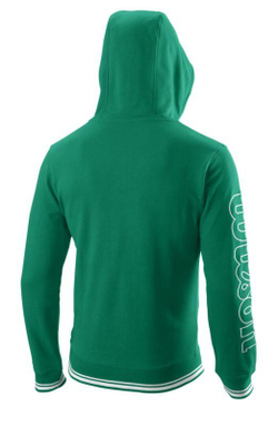 Куртка теннисная Wilson Team II FZ Hoody M - team green