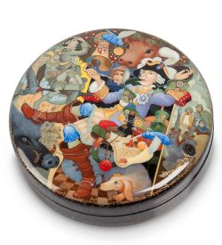 ШК-30/ 38 Шкатулка «Барон Мюнхгаузен» Кардова А.