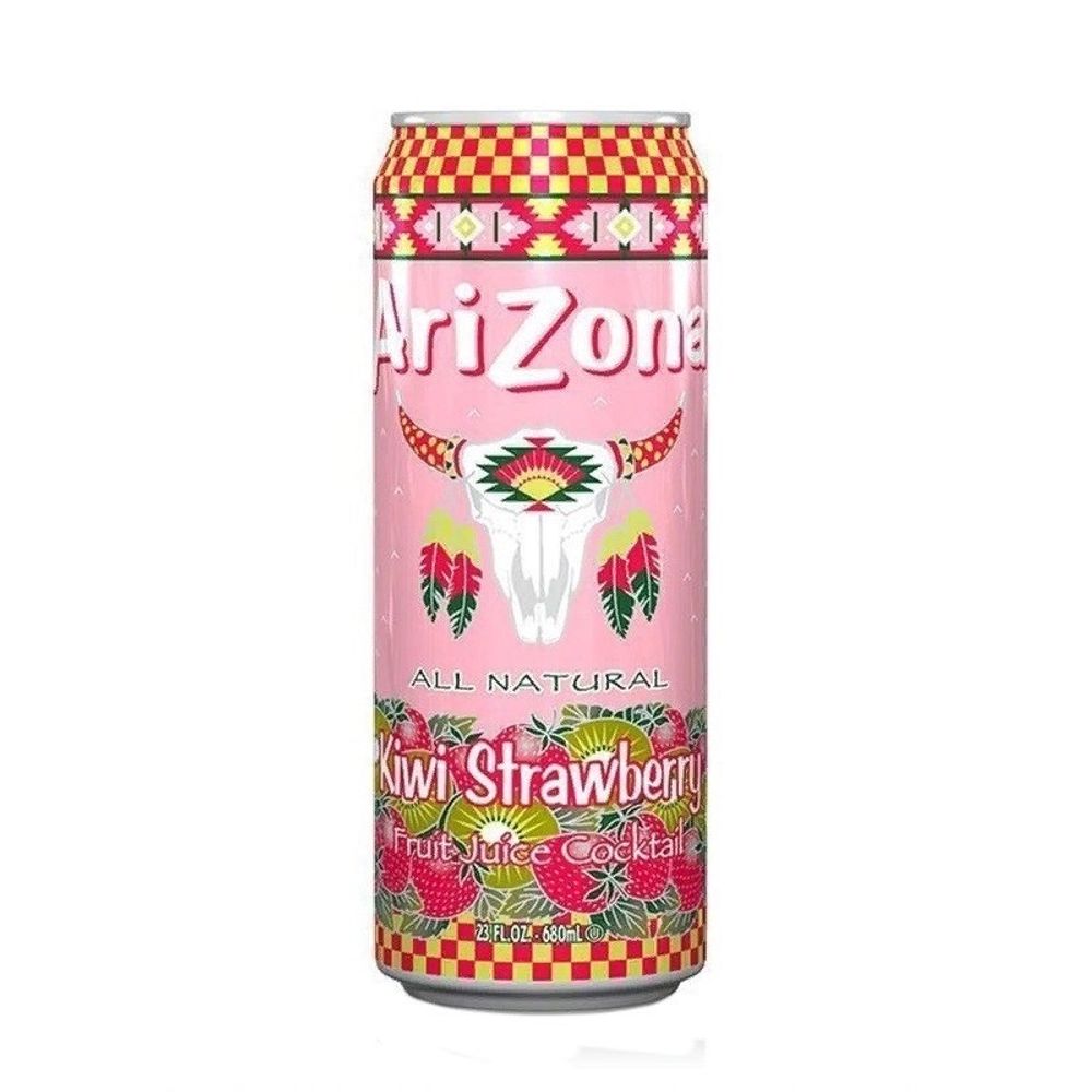 Напиток Arizona со вкусом клубники и киви 680мл