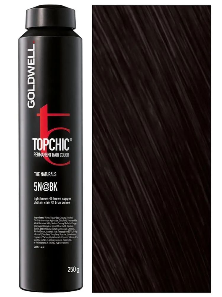 Goldwell Topchic 5N@BK светло-коричневый с медным сиянием, 250 мл