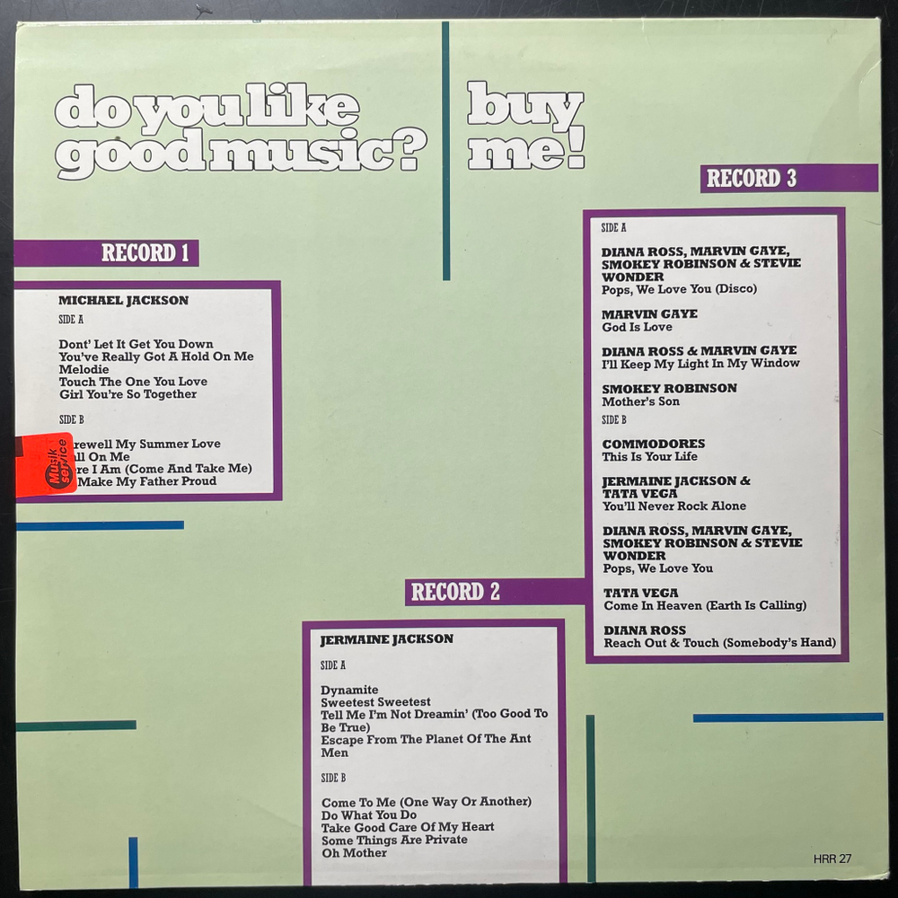 Сборник Do You Like Good Music ? Buy Me ! 3LP (США)