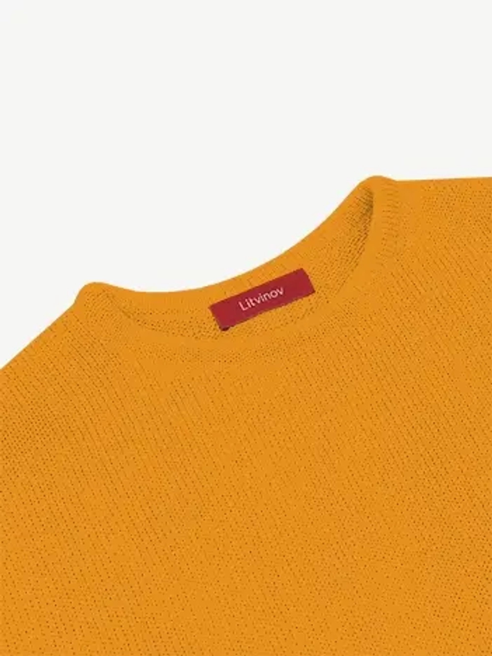 Джемпер оверсайз из хлопка