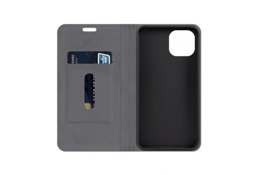 Чехол книжка Clear View Xiaomi Mi 11 Lite, черный Zibelino