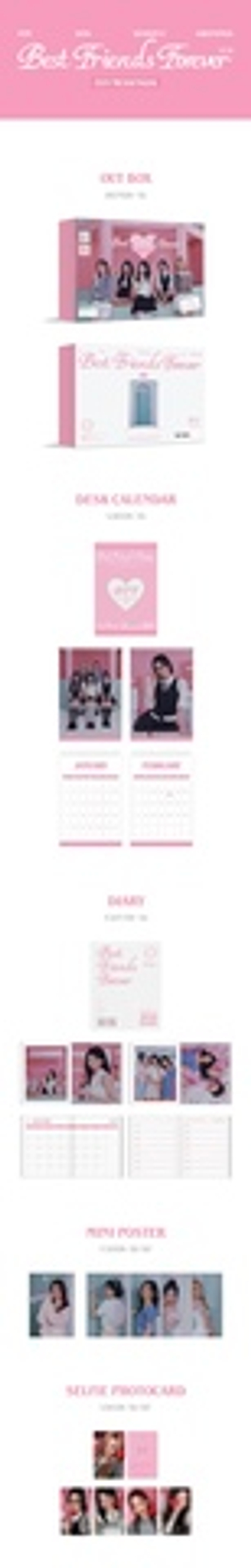 Набор ITZY 2026 SEASON'S GREETINGS 'Best Friends Forever'