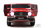 Детский электромобиль RiverToys Mercedes-AMG G63 4WD (S307) вишневый глянец