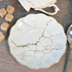 Чайный набор 12 предметов 220мл "Золотой мрамор" (00110487)