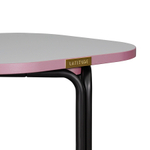 Столик кофейный ror, 50х50 см, черный/серый/розовый