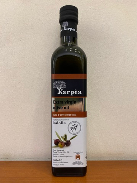 Оливковое масло Karpea LADOLIA MEGARITIKI Extra Virgin 0.5 л, Греция
