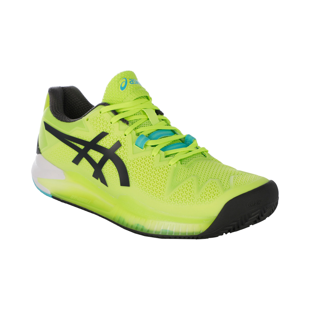 Мужские теннисные кроссовки ASICS Gel-Resolution 8 Men - Neon Green, Black