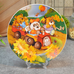 Набор детской посуды 3 предмета "Медвежата" TSET3TB