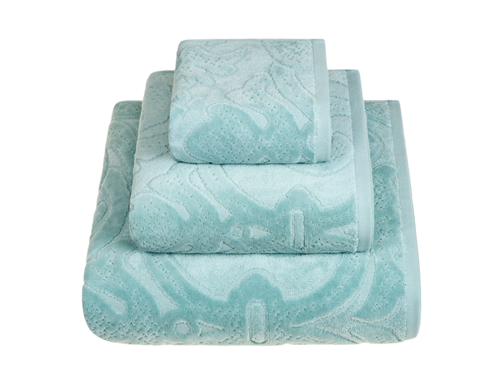 Полотенце 30х50 Luxberry Barocco аквамарин