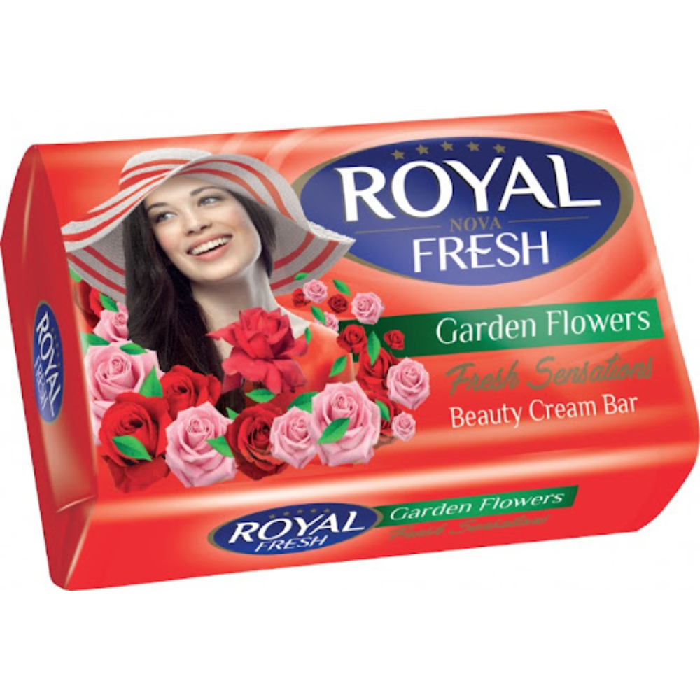 Мыло туалетное Royal Fresh Садовые цветы 100 гр