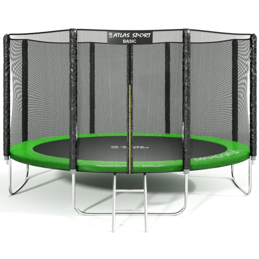 Батут Atlas Sport 252см - 8ft Basic Green