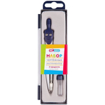 Готовальня 115мм. 2пред., пластиковый футляр (Спейс)