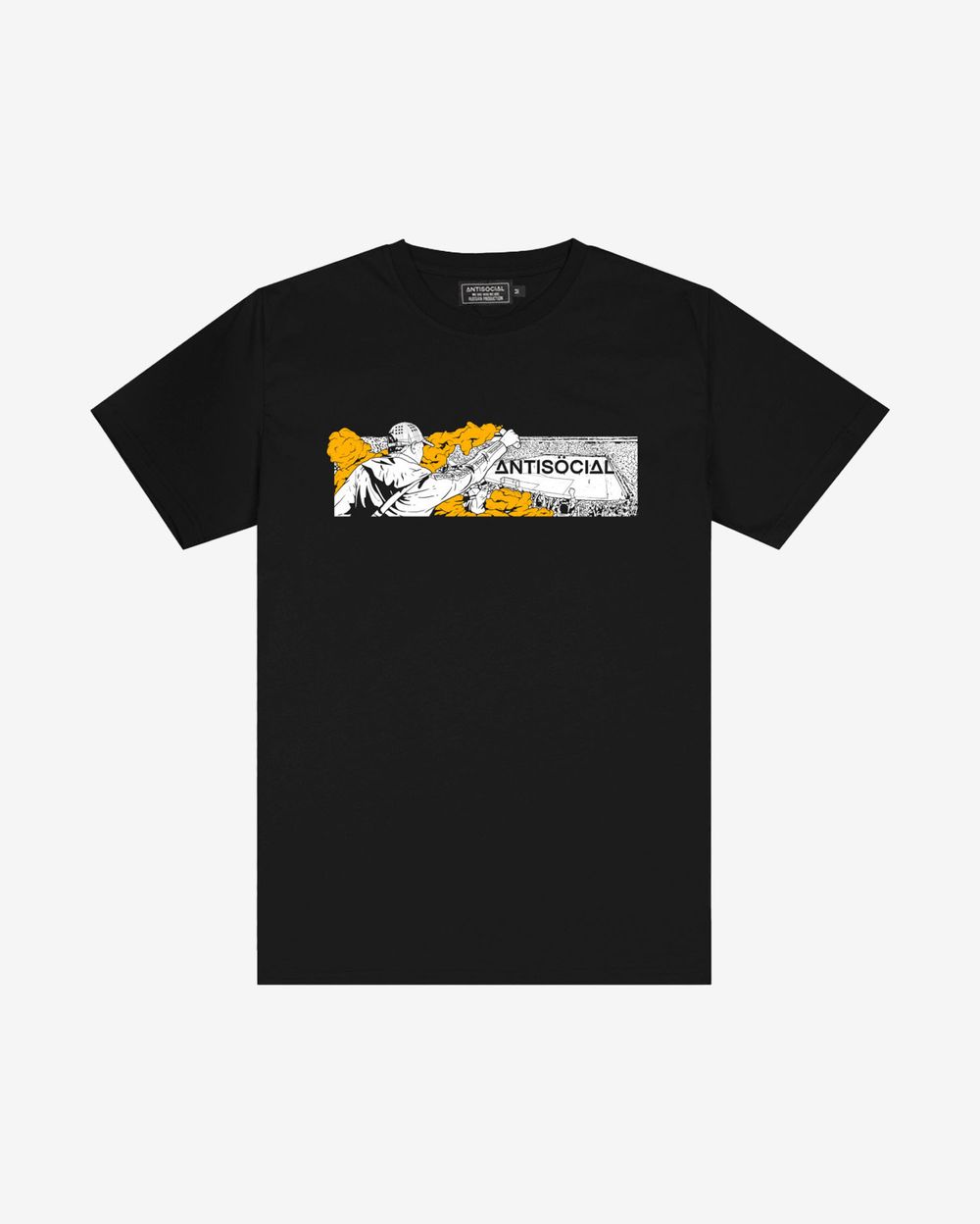 Футболка Antisocial Football Fan Черная