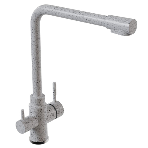 Смеситель для кухни 35к MIXLINE ML-GS13 (310) серый с вых. для питьевого фильтра