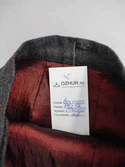 Юбка серая шерстяная 42 размер