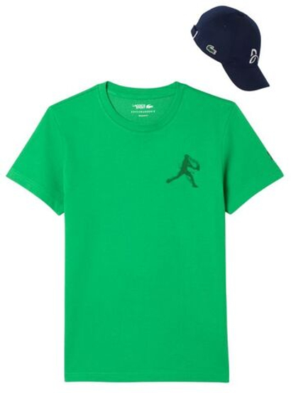 Теннисная футболка Lacoste Tennis x Novak Djokovic Pack