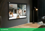 Проекционный экран Cactus CS-PSW-168X299-BK