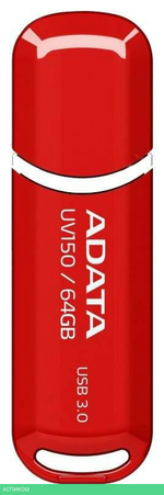 USB Flash-накопитель A-Data DashDrive UV150 64GB (AUV150-64G-RRD)
