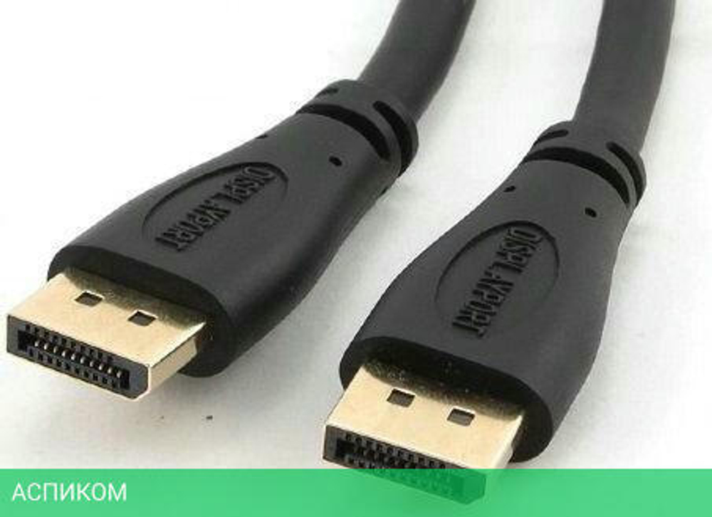 Кабель Cablexpert CC-DP2-10 DisplayPort v1.2 20M/20M 3м черный экран пакет
