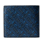 Burberry Tb Monogram Bifold Wallet Navy