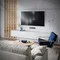 Розетка телевизионная встраиваемая VOLTUM S70 TV+RJ45 кат. 6, (графит) vls060707