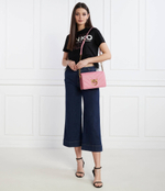 Кожаная сумка через плечо LOVE CLICK CLASSIC SHEEP NAPPA Pinko - розовый(100063 A136)